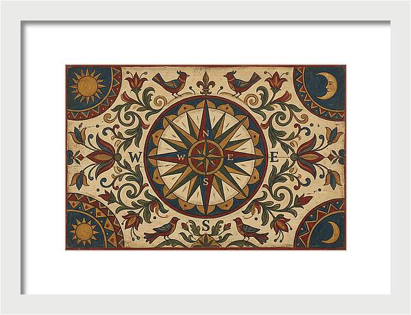 Folk Art Compass
