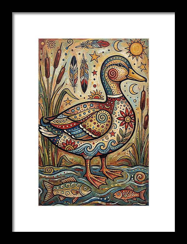Folk Art Duck