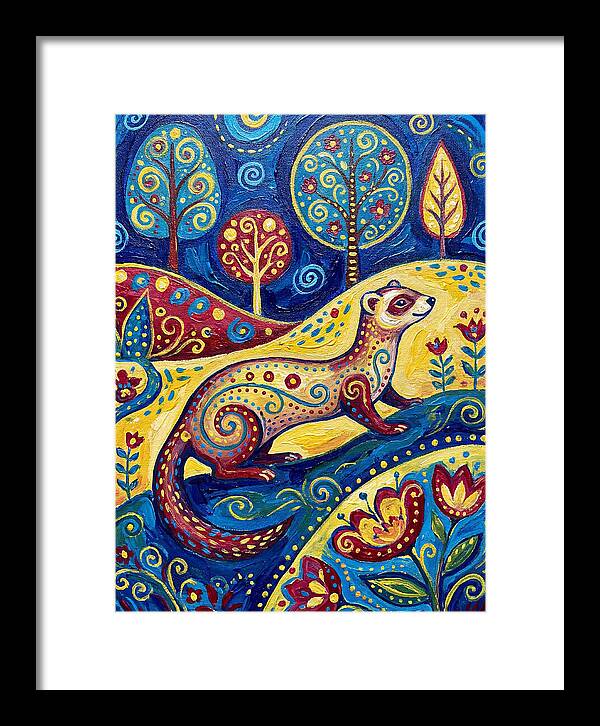 Folk Art Ferret Adventure
