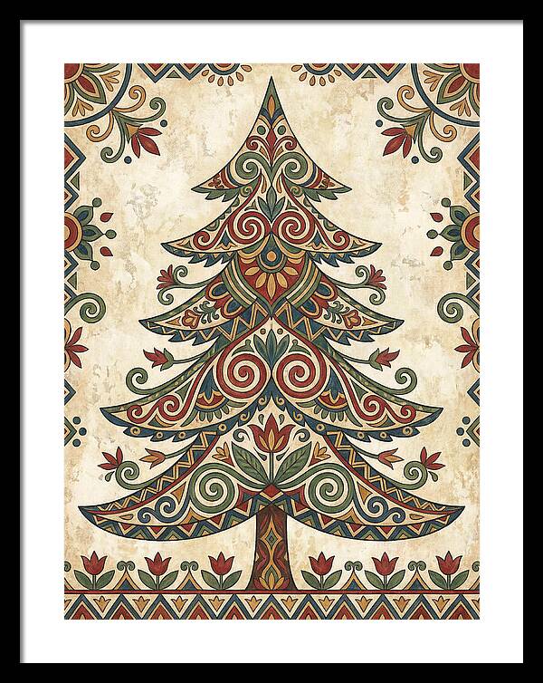 Folk Art Fir Tree