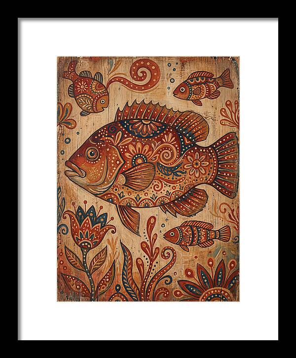 Folk Art Fish
