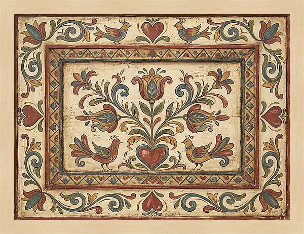 Folk Art Floral