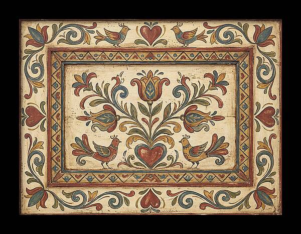 Folk Art Floral