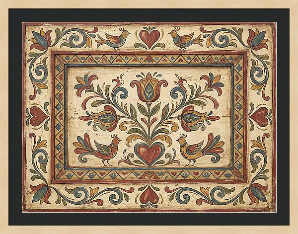 Folk Art Floral