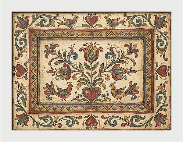 Folk Art Floral