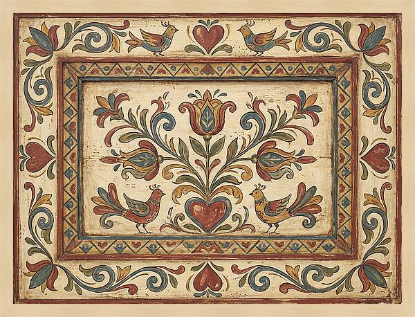 Folk Art Floral