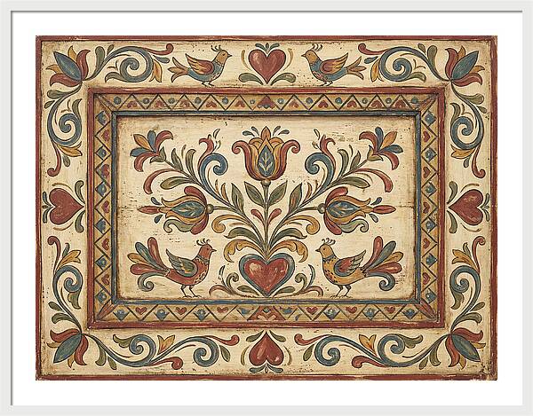 Folk Art Floral