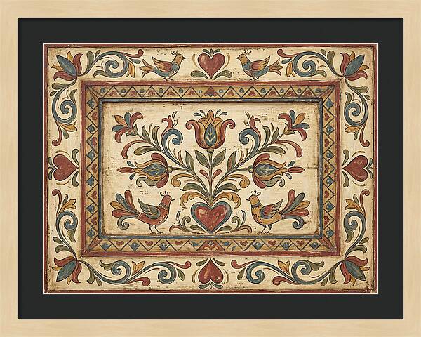 Folk Art Floral