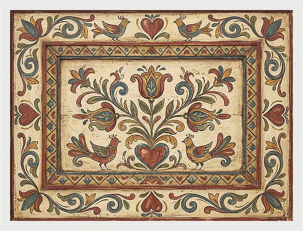Folk Art Floral