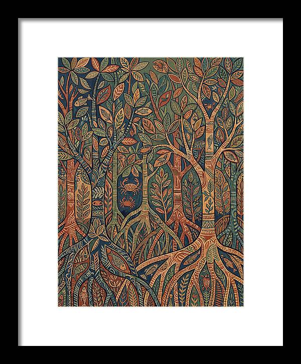 Folk Art In Mangrove Forest