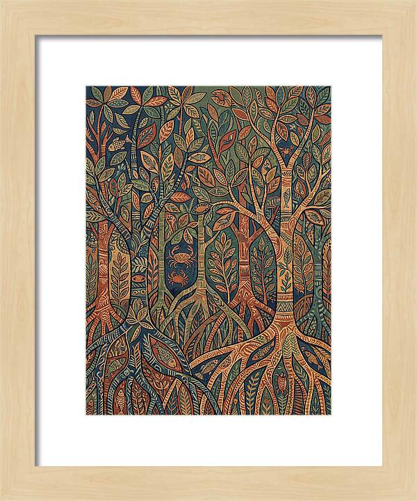 Folk Art In Mangrove Forest