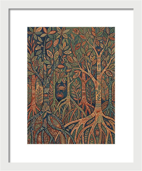 Folk Art In Mangrove Forest
