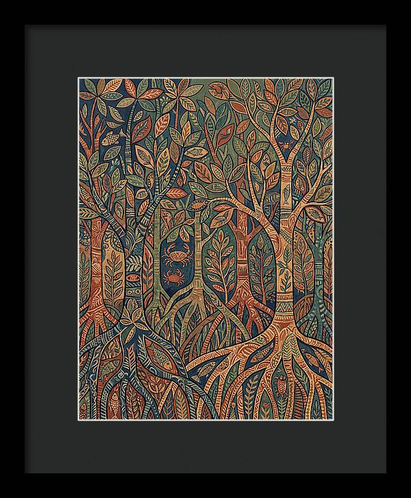 Folk Art In Mangrove Forest