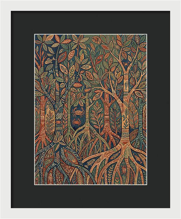 Folk Art In Mangrove Forest
