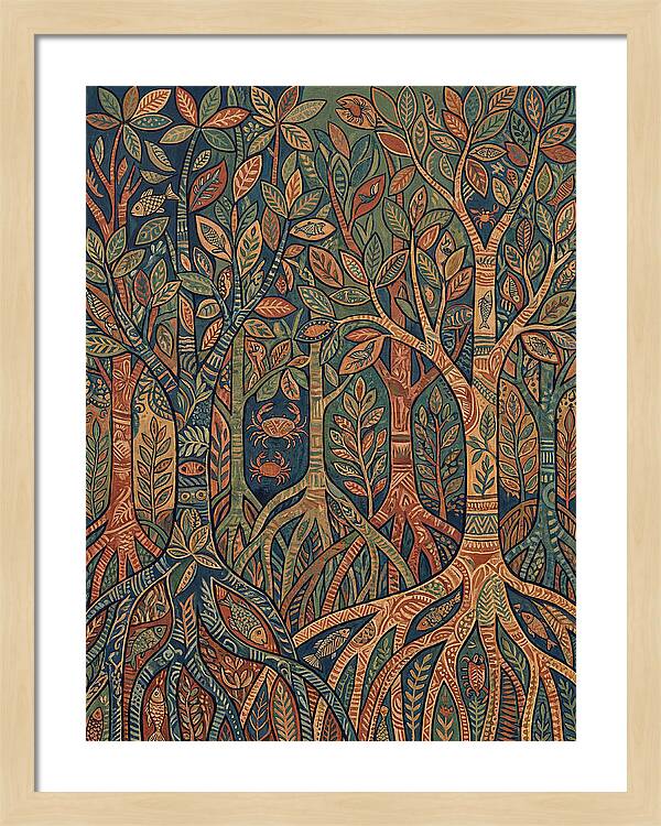 Folk Art In Mangrove Forest
