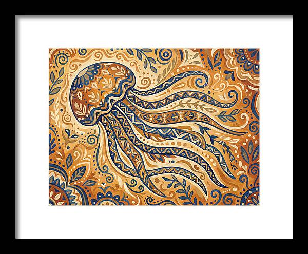 Folk Art Jellyfish