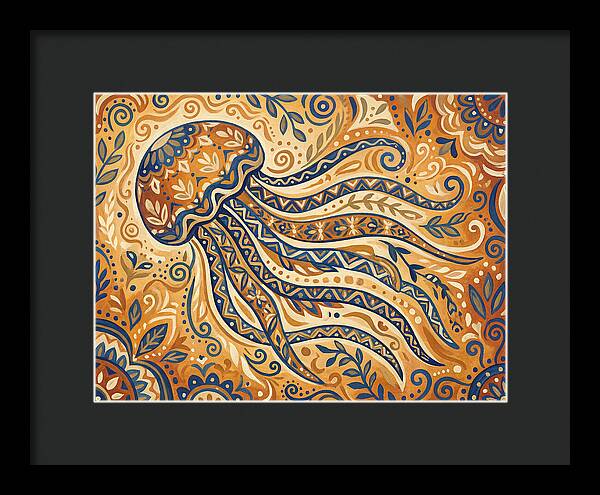 Folk Art Jellyfish