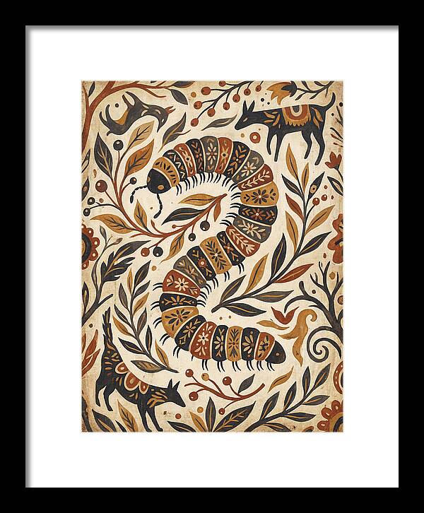 Folk Art Millipede