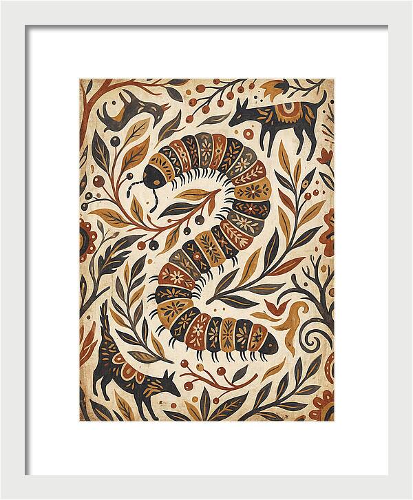 Folk Art Millipede