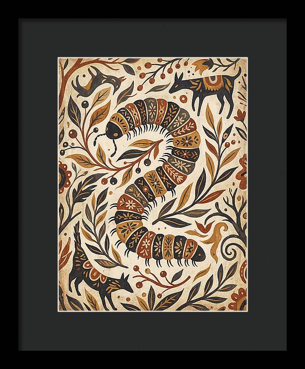 Folk Art Millipede