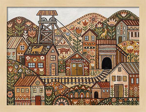 Folk Art Mine Structure