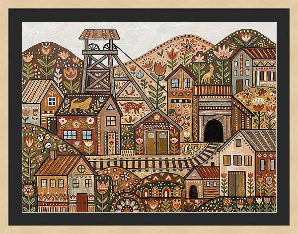 Folk Art Mine Structure