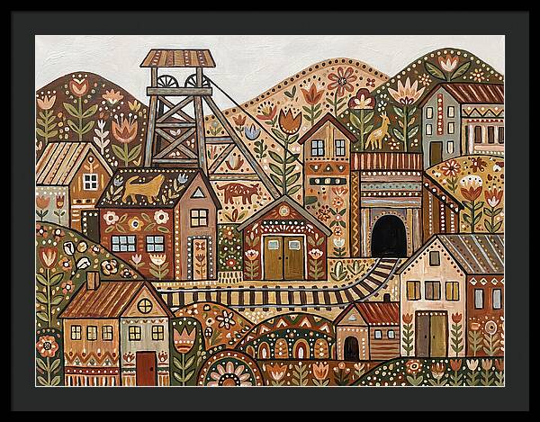 Folk Art Mine Structure