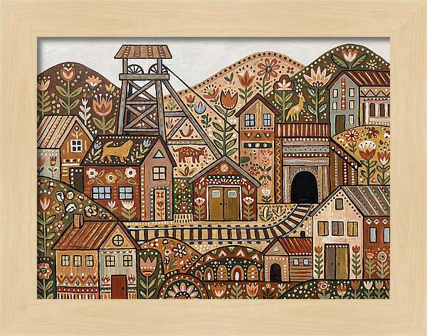 Folk Art Mine Structure