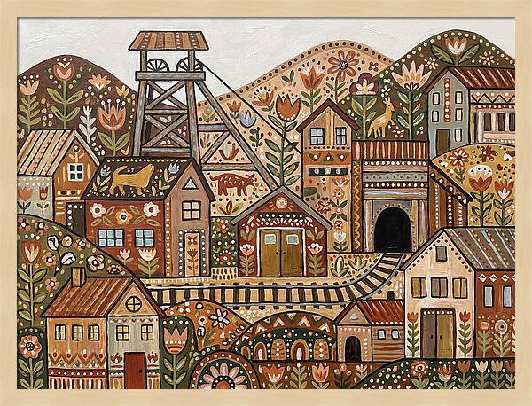 Folk Art Mine Structure