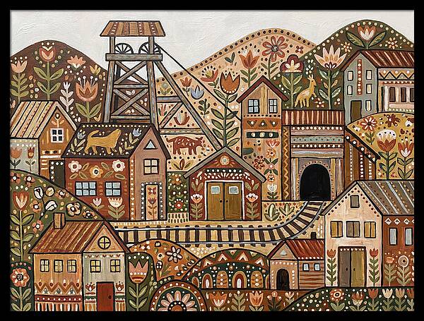 Folk Art Mine Structure