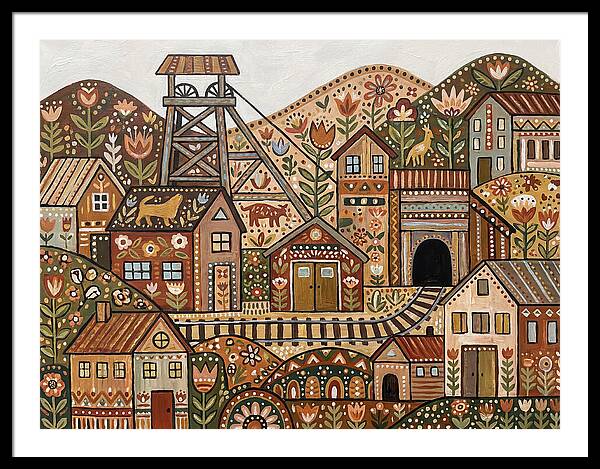 Folk Art Mine Structure