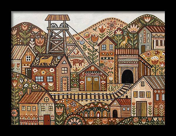 Folk Art Mine Structure