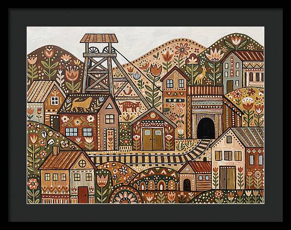 Folk Art Mine Structure