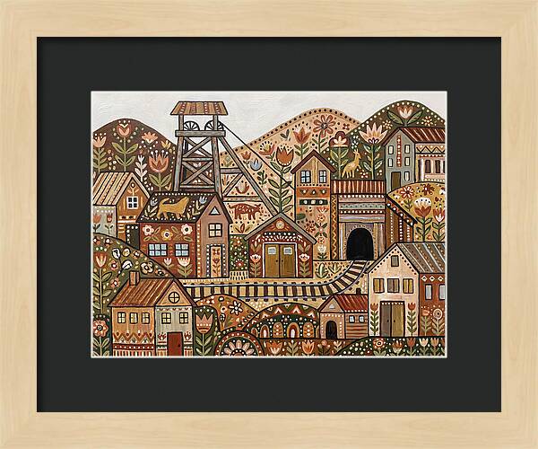 Folk Art Mine Structure