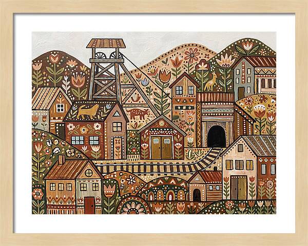 Folk Art Mine Structure