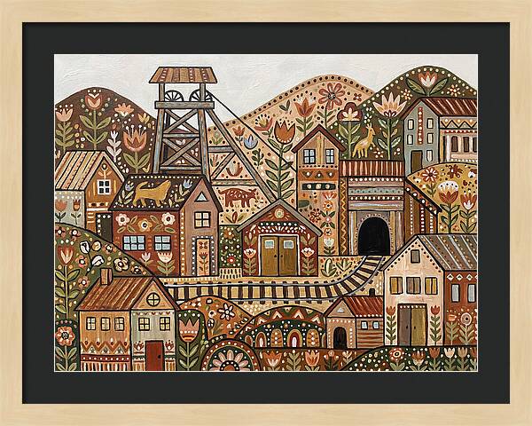 Folk Art Mine Structure