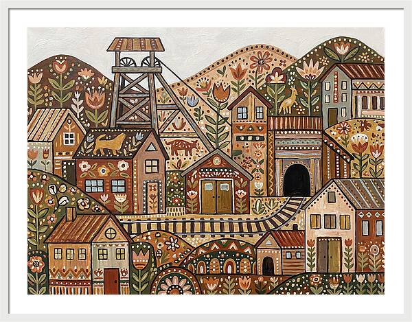 Folk Art Mine Structure