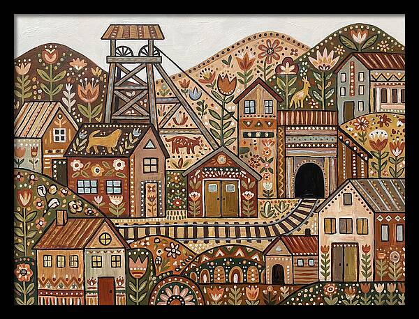Folk Art Mine Structure