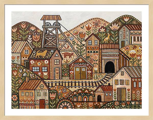 Folk Art Mine Structure