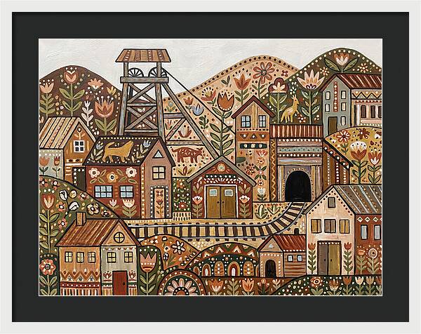 Folk Art Mine Structure