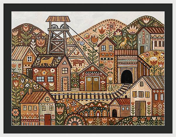 Folk Art Mine Structure