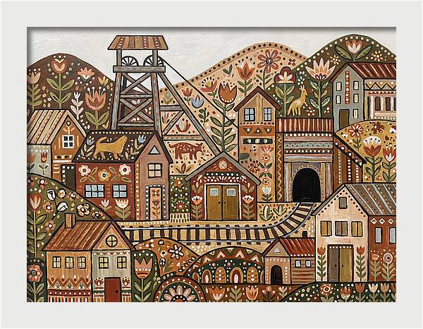 Folk Art Mine Structure