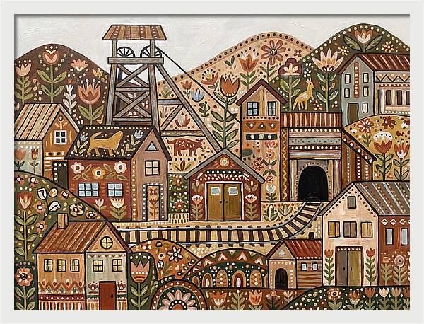 Folk Art Mine Structure