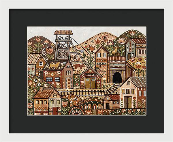 Folk Art Mine Structure