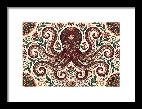 Folk Art Octopus