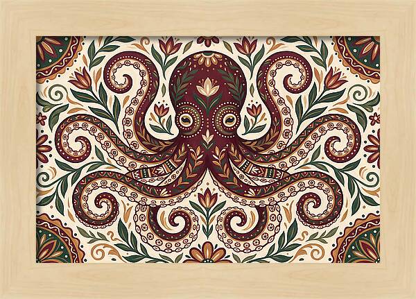 Folk Art Octopus