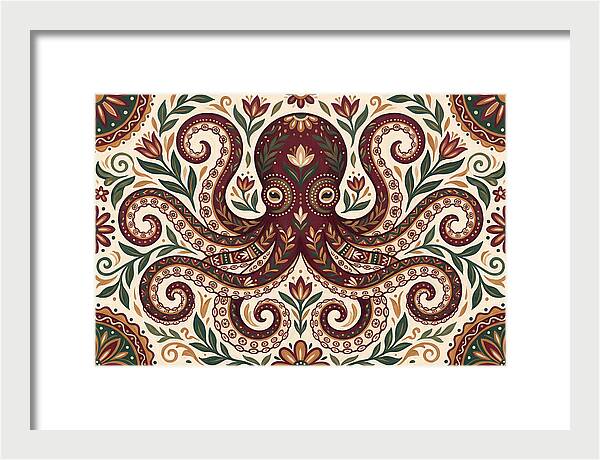 Folk Art Octopus