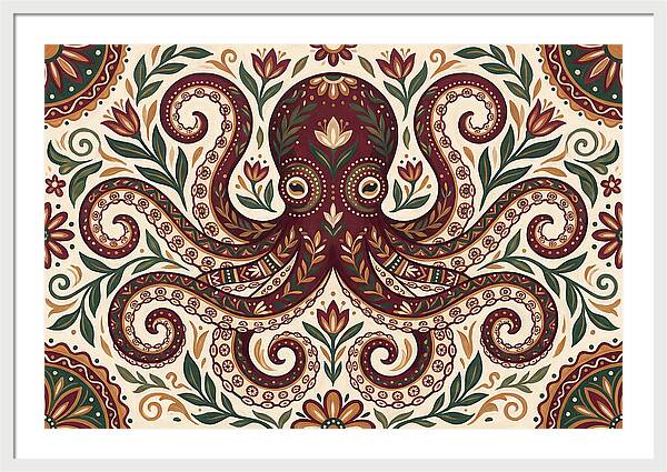 Folk Art Octopus