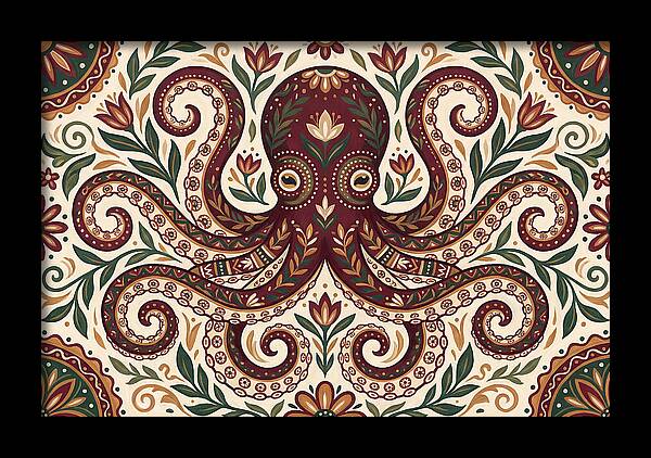 Folk Art Octopus