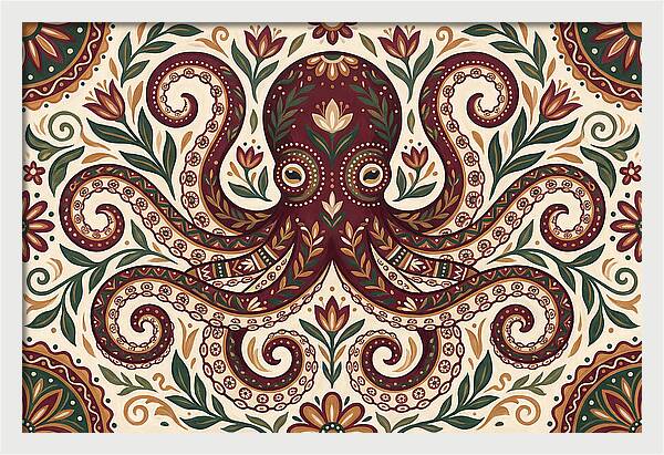 Folk Art Octopus